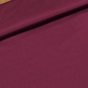 Bavlněné plátno UNI 2678 b.369942, jednobarevná bordó, š.150cm (látka v metráži)