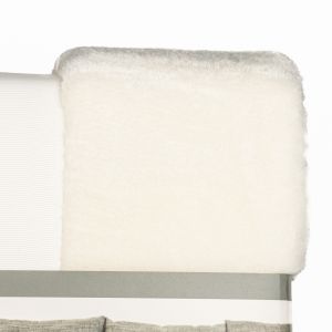 Deka mikroflanel XXL jednobarevná smetanová, 180x220cm