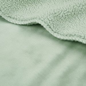 Deka z mikrovlákna beránek, jednobarevná mintová, 150x200cm