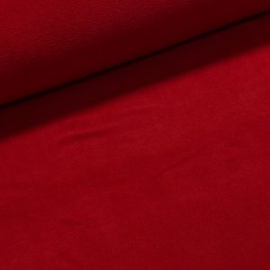 Fleece (flís) 441 jednobarevná uni červená, š.150cm (látka v metráži)