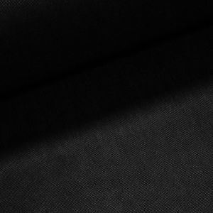 Netkaná textilie, černá, š. 160cm, 50g/m2, středně pevná, role 50m (látka v metráži)