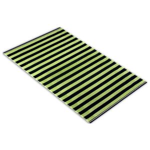 Plážová osuška ZEBRA, zelenomodrá proužkovaná, froté, 90x170cm