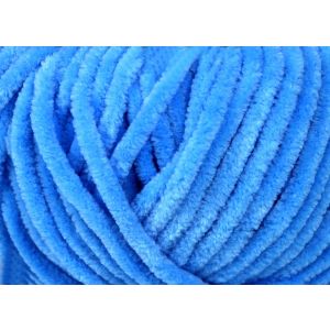 Pletací příze YarnArt DOLCE 758 modrá, efektní, 100g/120m