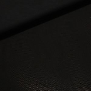 Podšívka polyesterová děrovaná ( sportovní ) jednobarevná černá, š.150cm (látka v metráži)