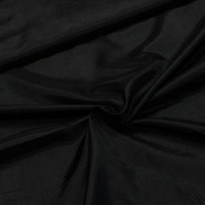 Podšívka viskózová jednobarevná černá, š.140cm (látka v metráži)