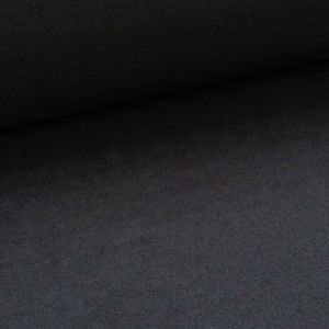Potahová látka na stropnici do auta AUTOMOTIVE HEADLINER VELUR BLACK, černá s chloupkem a molitanem, mesh lining, š.180cm (látka v metráži)