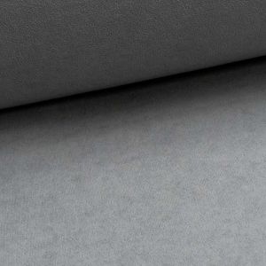 Potahová látka na stropnici do auta AUTOMOTIVE HEADLINER VELUR F2, světle šedá s chloupkem a molitanem, mesh lining, š.180cm (látka v metráži)