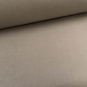 Potahová látka na stropnici do auta AUTOMOTIVE HEADLINER VELUR F3, šedo-béžová s chloupkem a molitanem, mesh lining, š.180cm (látka v metráži)