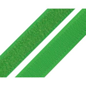 Suchý zip háček + plyš 740843/684 světle zelený, šířka 2cm (v metráži)