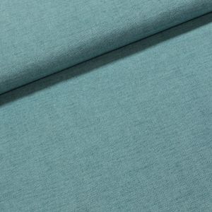 Směsové plátno ABA 32 tyrkysový melír, š.140cm (látka v metráži)