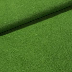 Směsové plátno ABA 52 trávově zelený melír, š.140cm (látka v metráži)