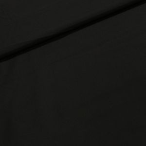 Šusťákovina (lehká kočárkovina) TPU 1 jednobarevná černá, š.150cm (látka v metráži)