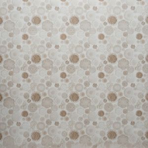 Ubrus PVC s textilním podkladem 7745920, béžové háčkované mandaly, š.140cm (metráž)