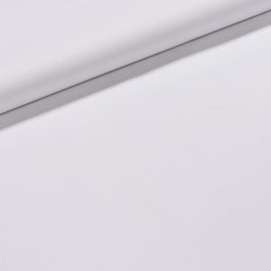 Bavlněná ubrusovina MARVIN se saténovou vazbou, hladká jednobarevná bílá, š.280cm (látka v metráži)