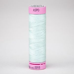 Univerzální šicí nit Amann ASPO 120 polyesterová, modro-bílá 0018, návin 100m 