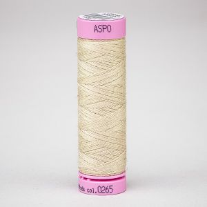 Univerzální šicí nit Amann ASPO 120 polyesterová, pšeničná béžová 0265, návin 100m 