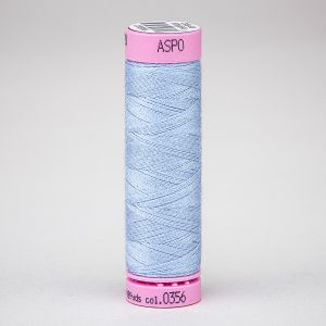 Univerzální šicí nit Amann ASPO 120 polyesterová, světle modrá nafialovělá 0356, návin 100m 