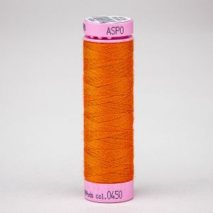 Univerzální šicí nit Amann ASPO 120 polyesterová, sytě oranžová 0450, návin 100m 