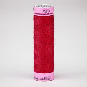 Univerzální šicí nit Amann ASPO 120 polyesterová, červená narůžovělá 0629, návin 100m 