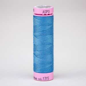 Univerzální šicí nit Amann ASPO 120 polyesterová, modrá 1315, návin 100m 