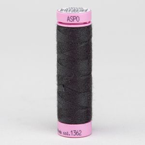 Univerzální šicí nit Amann ASPO 120 polyesterová, antracitová 1362, návin 100m 