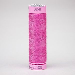 Univerzální šicí nit Amann ASPO 120 polyesterová, růžová 1423, návin 100m 