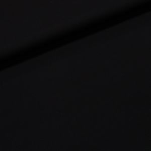 Viskózový úplet UNI 14863, jednobarevný černý, š.155cm (látka v metráži)