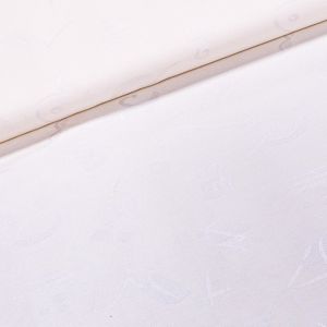 Dekorační látka / ubrusovina hieroglyfy, krémová, šířka 140cm (látka v metráži)