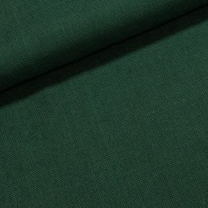 Juta technická (pytlovina), gramáž 365 g/m2, jemná, jednobarevná tmavě zelená (19), š.150cm (látka v metráži)
