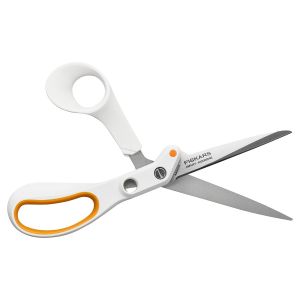 Krejčovské univerzální nůžky FISKARS Amplify 1070081, na silné materiály, délka 21 cm