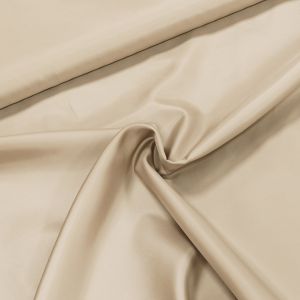 Podšívka polyesterová T2090W-807, jednobarevná béžová, š.150cm (látka v metráži)