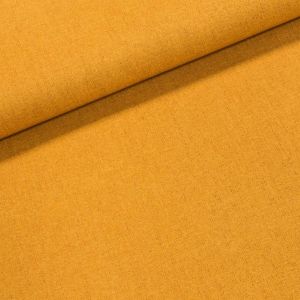 Směsové plátno UNI 12, okrová, š.140cm (látka v metráži)